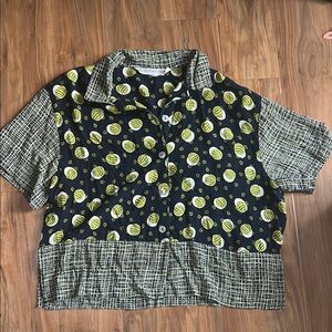 Colorful Vintage Button Down!